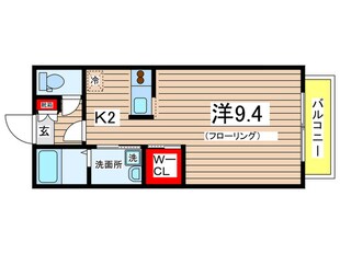 モンフレ－ルの物件間取画像